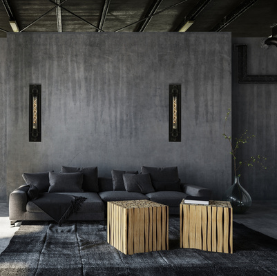 Kinkiet Retro Loft Abigali 47 x 10 x 12 cm