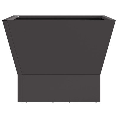 Kominek Czarny 40 x 40 x 35 cm Stal
