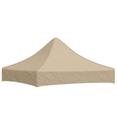 Dach do namiotu imprezowego, 2 x 2 m, beżowy, 270 g/m?