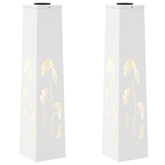 Słoneczna LED lampa na ścieżkę 2 pcs Biały