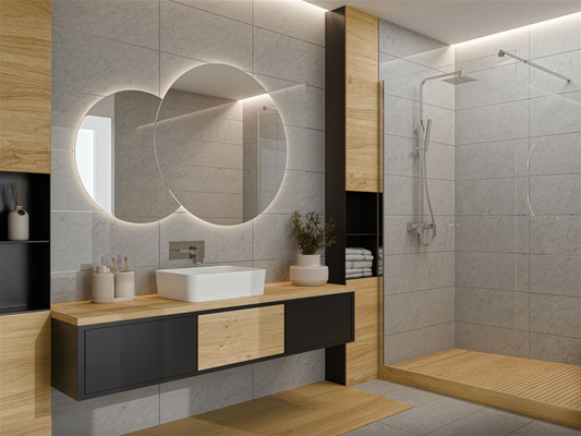 Kabina walk-in ii 110x200cm transp 8mm shiny-glass chrom AK-32-112-S Invena