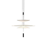 Nowoczesna Lampa Wisząca 3 warstwy LED Flamingo Parrot Czarny ADANI AD104B