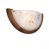 Lampa Sufitowa Candellux Rustica 11-06608 Plafon Drewno Standard 1X60 W E27 Dąb