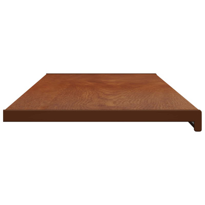 Parapet okienny Brązowe drewno 160 x 45 x 4,5 cm PVC
