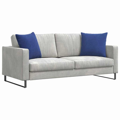 Poduszki na sofę 2 pcs Niebieski policyjny 50 x 50 cm