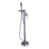 Bateria wannowa wolnostojąca Glamour chrom  Invena