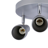 Lampa sufitowa plafon srebrny regulowany Picardo 98-44242