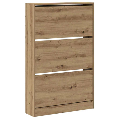 Szafka na buty 80 x 21 x 125,5 cm Materiał drewnopochodny
