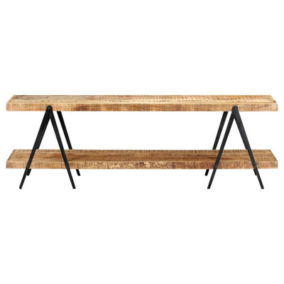 vidaXL Szafka pod TV, 160 x 40 x 50 cm, lite drewno mango
