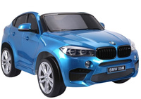 Auto Na Akumulator BMW X6M Niebieskie Lakierowane