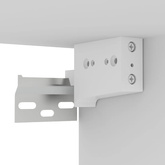 Szafki wiszące pod TV 3 szt., białe, 60x30x30 cm