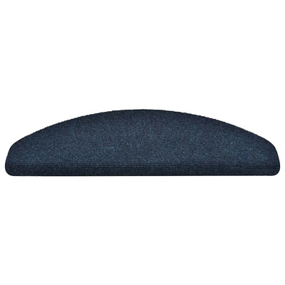 Maty na schody samoprzylepne 15 szt. 65x21x4 cm granatowe półokrągłe duże