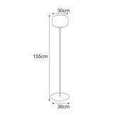 Lampa podłogowa K-5665 z serii CAMPO