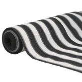 Siatka cieniująca, antracytowo-biała, 1,2x10 m, HDPE, 195 g/m²
