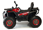Quad na Akumulator XMX607 Światła LED MP3 Czerwony Lakier