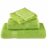 Ręczniki premium SOLUND, 4 szt., zielone, 100x200 cm, 600 g/cm?