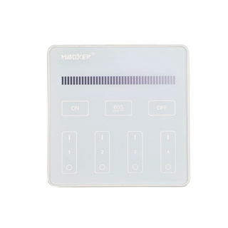 MiBoxer B1 Pilot LED Jasność 4-strefowy 2.4GHz Dotykowy panel biały Milight