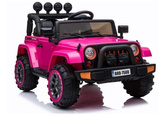 Auto Na Akumulator Jeep BRD-7588 Światła LED MP3 Pilot Różowy 4x4