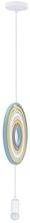 hoops 8 lampa wisząca 1x20w E27 iq kids mix kolor