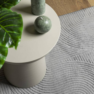 vidaXL Dywan IZA z krótkim włosiem, szary, 200x280 cm