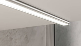 Profil LED LUMINES typ D czarny anodowany 2,02 m