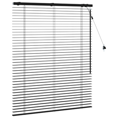 Żaluzja wenecka Czarny 120 x 130 cm 35 mm