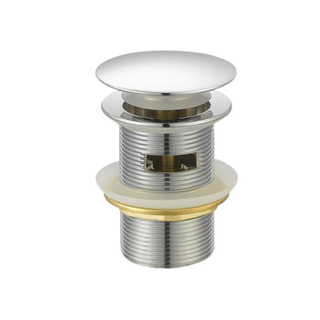 Korek do wanny wolnostojącej + przelew, kolor chrom SU-AN-001-M Invena