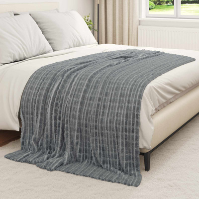 Koc Ciemnoszary 200 x 150 cm Polar
