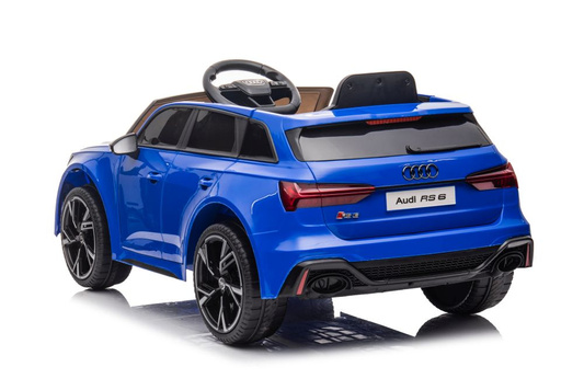 Pojazd na Akumulator Audi RS6 BRD-2118 Niebieski