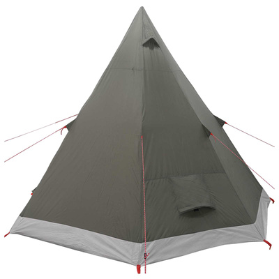 Tipi Tent Water-Resistant 3-osobowy Zielony wojskowy