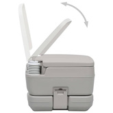 vidaXL Przenośna toaleta turystyczna z namiotem, 10+10 L