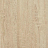 Biurko z półką z drzwiami Dąb Sonoma 71.5 x 31.5 x 106.5 cm