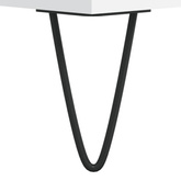 vidaXL Szafka pod TV, biała, 69,5x30x50 cm, materiał drewnopochodny
