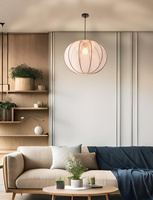 MELLOW lampa wisząca czarny 1x40W E27 abażur  52 biały kula  31-41951