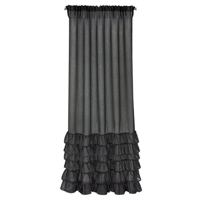 Firana Dolly czarna 140x250