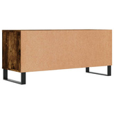 vidaXL Szafka pod TV, przydymiony dąb, 100x34,5x44,5 cm model standard