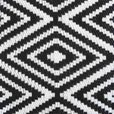 Dywan na zewnątrz, ARAKIL biało-czarny, 190x290 cm, PP