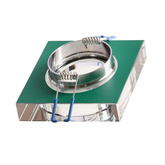 SS-16 nowoczesna oprawa sufitowa punktowa GU 10 do żarówek led – łazienka, kuchnia, salon