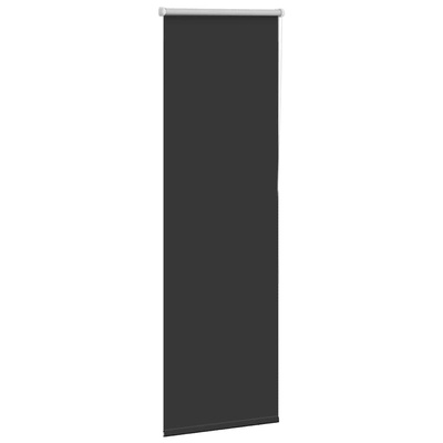 Roleta zaciemniająca czarny 40x175 cm Szerokość tkaniny 35,7 cm