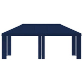 Pokrycie altany 6 x 3 m niebieski Poliester 190 gsm