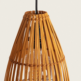 Lampa Wisząca Boho Bambusowa Abruzzo Emilia E27