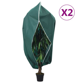 Kaptury ochronne z suwakiem, 2 szt., 70 g/m? 2,36x2 m