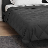 Kołdra na cały rok Antracyt 200 x 220 cm Mikrofibra