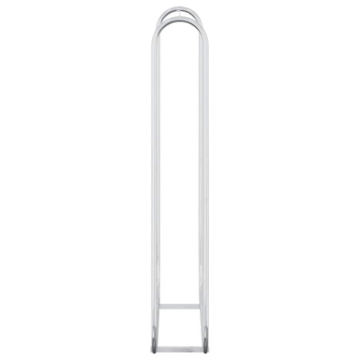 Stojak na drewno opałowe 100x25x150 cm Stal ocynkowana