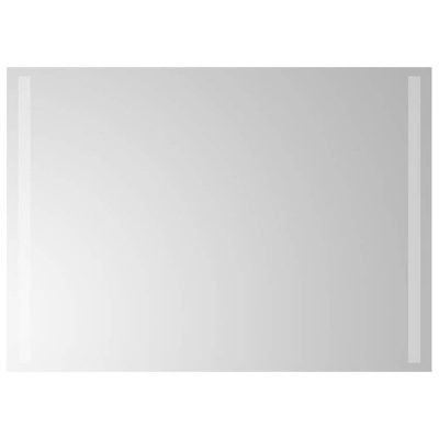 vidaXL Lustro łazienkowe z LED, 70x50 cm