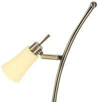 Lampka stołowa 1xG9 55cm patynowa/biała Kroton 33-88942