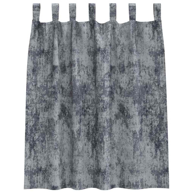 Zasłony z weluru 2 pcs Srebrnoszary 140 x 140 cm Aksamit