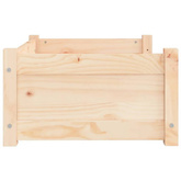 vidaXL Legowisko dla psa, 65,5x50,5x28 cm, lite drewno sosnowe