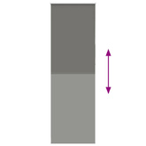 Roleta zaciemniająca szara 80x210 cm Szerokość tkaniny 75,7 cm