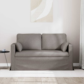 Sofa Ciemnoszary 139 x 78 x 80 cm tkanina